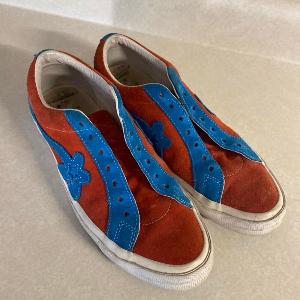Converse Golf Le Fleur X One Star Ox 'Molten Lava' Tyler Creator Men's Size 9.5